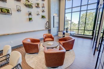 Indoor lounge area
